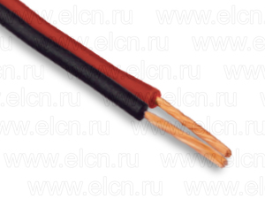 Кабель акустический 2х0,75 красно-черный Speaker cca